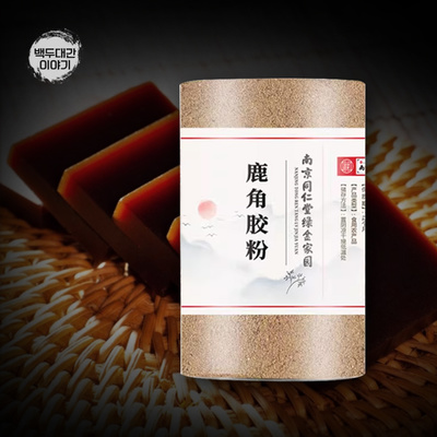 녹각교 분말 500g 동인당 녹각아교 저온 분쇄 가루 